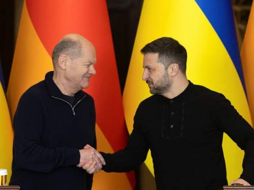 Шольц направил Путину послание из Киева