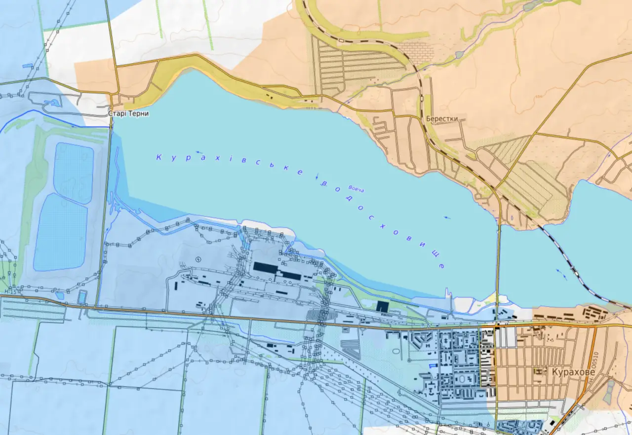Российские подразделения перешли взорванную дамбу Кураховского водохранилища