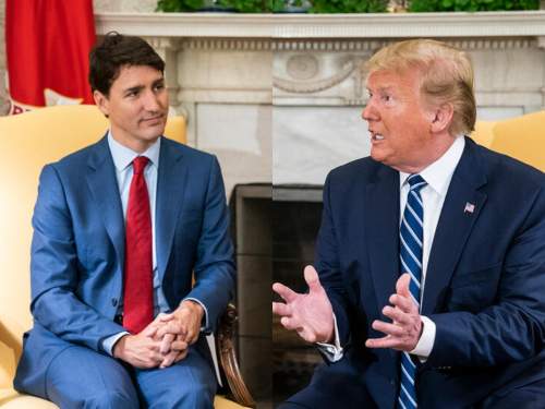 Fox News: Трамп пригрозил сделать Канаду 51-м штатом США, вызвав нервный смех у Трюдо