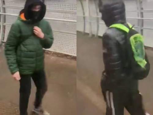 Банда подростков в балаклавах напала на электричку в Подмосковье и избила помощника машиниста (ВИДЕО)