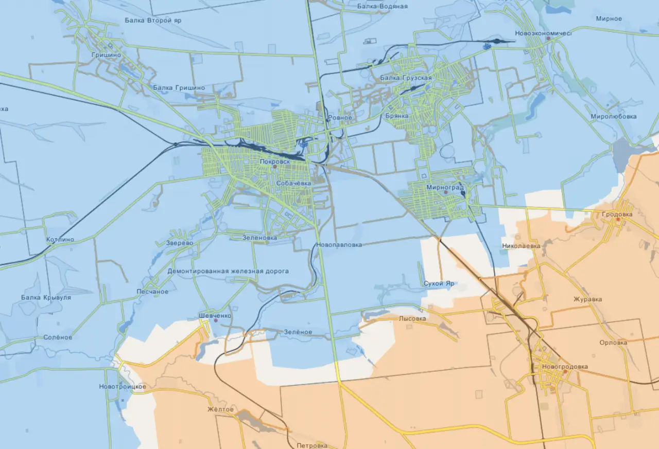 Российские войска пробивают оборону ВСУ южнее Покровска, окружая город с тыла