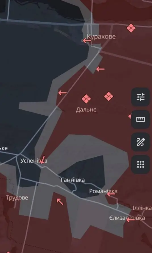 ВСУ южнее Курахово оказались в «оперативном окружении» ВСУ южнее Курахово оказались в «оперативном окружении»