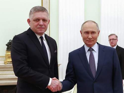 Стало известно, зачем премьер Словакии Фицо встречался в Москве с Путиным Стало известно, зачем премьер Словакии Фицо встречался в Москве с Путиным