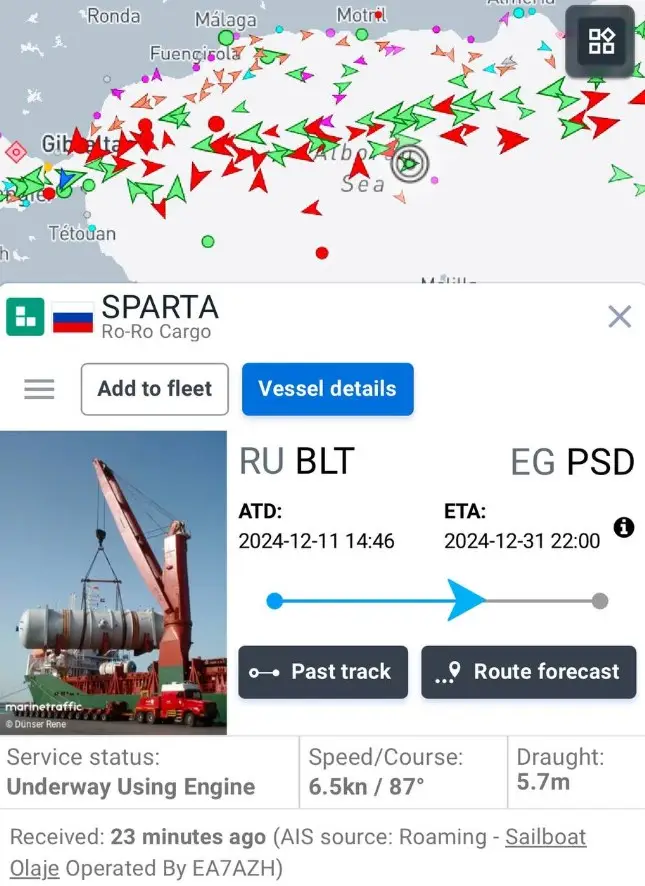 Флотилия из трех БДК и двух ролкеров направляются за российской техникой и военными в Тартус
