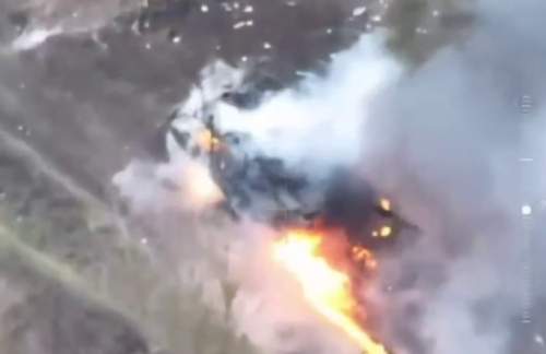 Российские военные на видео показали мастер-класс по перехвату украинской «Бабы Яги» (ВИДЕО)