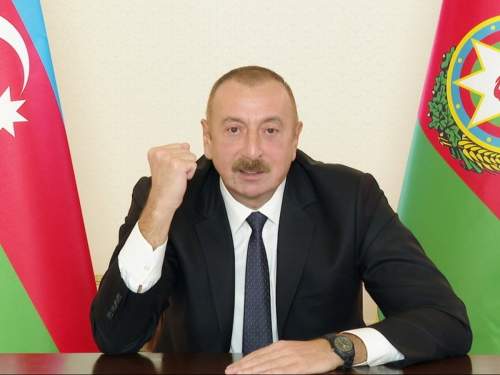 Алиев потребовал от РФ признания вины и компенсаций после крушения лайнера AZAL