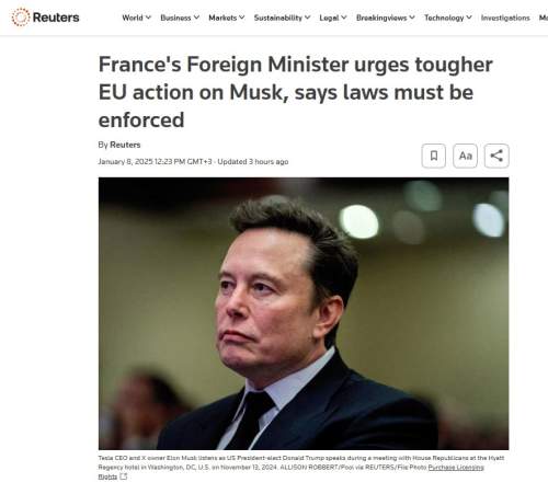 &laquo;Девочка, ты больше не губернатор&raquo;: Илон Маск издевается над Трюдо и пытается сместить премьера Британии