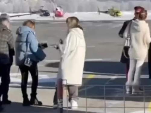 Жену Зеленского засняли на отдыхе в Швейцарии (ВИДЕО)