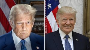 &laquo;Он вернулся для мести&raquo;: Трамп взбудоражил Сеть официальным портретом (ФОТО)