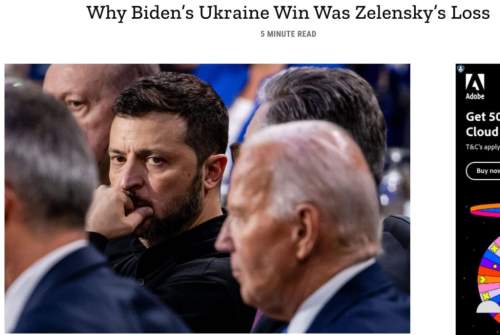 The Time: США изначально не были заинтересованы в победе Украины The Time: США изначально не были заинтересованы в победе Украины