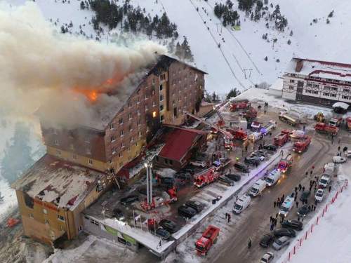 Число жертв пожара в турецком отеле достигло 66 человек (ВИДЕО) Число жертв пожара в турецком отеле достигло 66 человек (ВИДЕО)