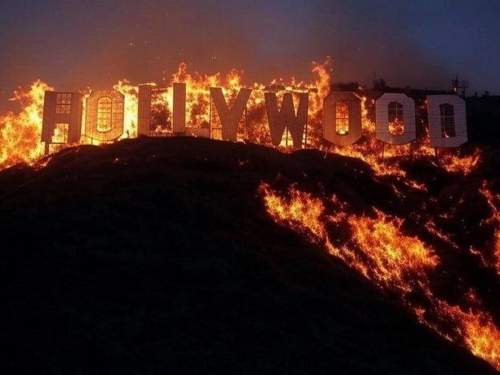 Новый лесной пожар начался в Лос-Анджелесе (ВИДЕО)