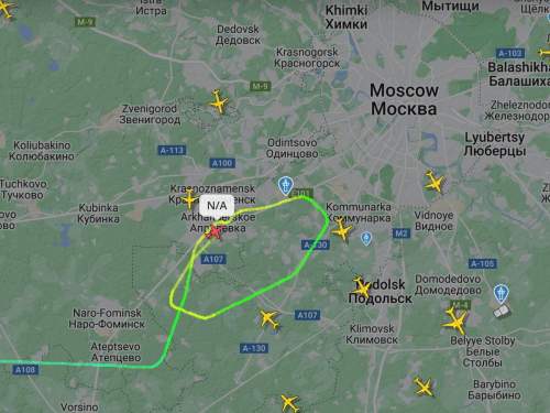 Mash: самолет команды Трампа сел в Москве (ФОТО) Mash: самолет команды Трампа сел в Москве (ФОТО)