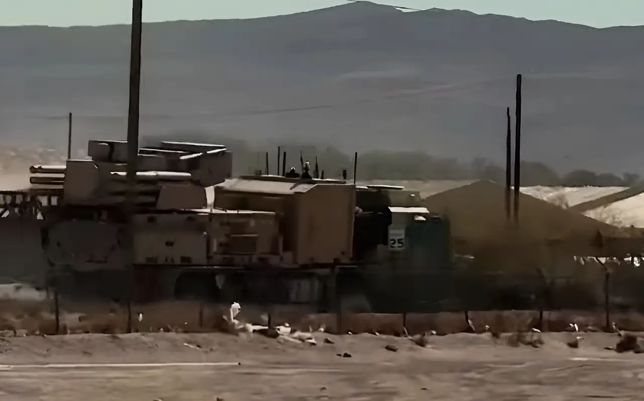 На военной базе США в Калифорнии замечен российский ЗРПК «Панцирь-С1Э»