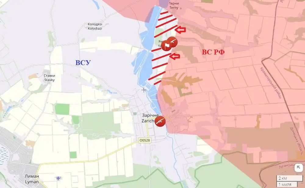 Российские войска освободили Ямполовку на Краснолиманском направлении в ДНР