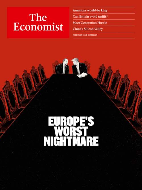«Самый страшный кошмар Европы»: на обложке The Economist появились Трамп и Путин (ФОТО)