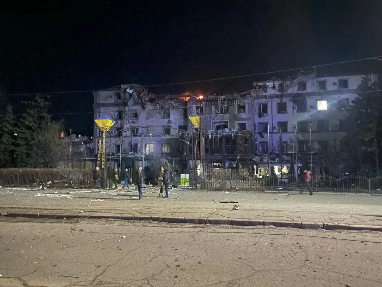 «Искандер-М» попал в гостиницу в Кривом Роге, в которой размещался «миротворческий контингент»