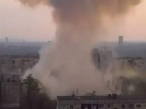 Руины ресторана с телами наемников после удара «Искандером» сняли на видео (ВИДЕО)