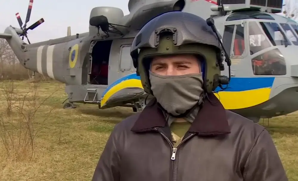 Украинские летчики разбили переданный Британией тяжелый вертолет Sea King