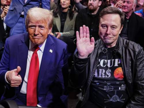 «Мне он не нужен, просто нравится»: Трамп оценил пользу от Илона Маска (ВИДЕО) «Мне он не нужен, просто нравится»: Трамп оценил пользу от Илона Маска (ВИДЕО)