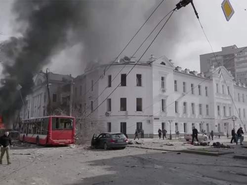 «Искандер» накрыл боевиков и наёмников ВСУ во время награждения в Сумах (ФОТО)