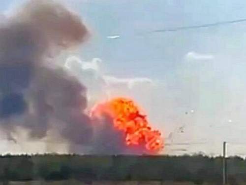 Под Владимиром прогремели мощные взрывы в воинской части (ФОТО, ВИДЕО)