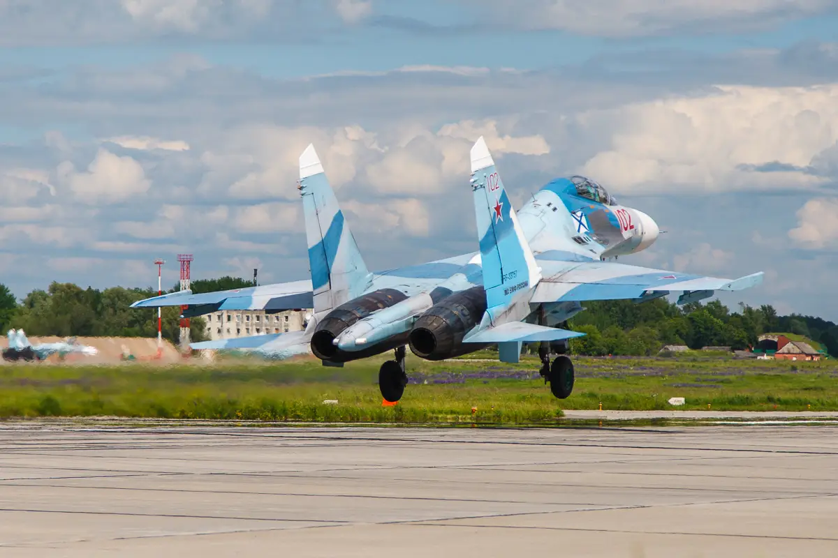 ГУР МО Украины похвасталось «сожженным» Су-27, давно выведенным из состава ВКС РФ