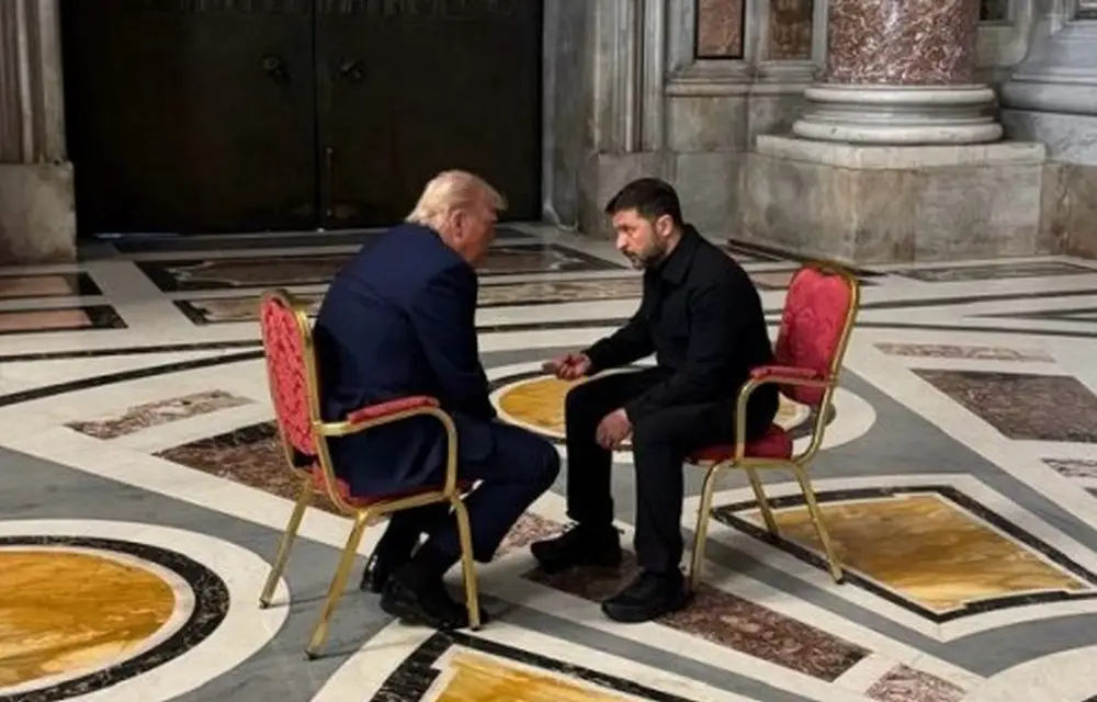 «Не то, что нужно»: Трамп разочарован требованиями Зеленского на встрече в Ватикане «Не то, что нужно»: Трамп разочарован требованиями Зеленского на встрече в Ватикане