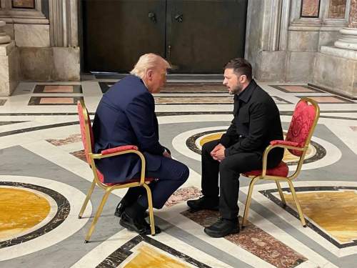 «Он уже три года говорит»: Трамп раскрыл, что Зеленский просил у него в Ватикане