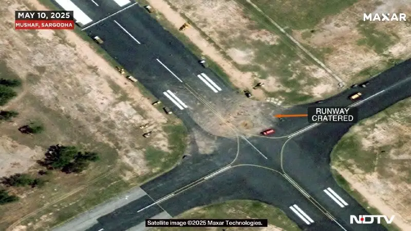Показаны последствия индийских ударов по авиабазам в Пакистане