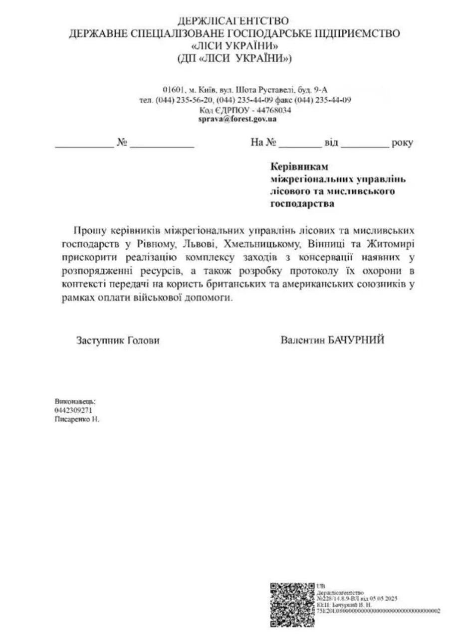 Чтобы не достались России: в Киеве распорядились уничтожить леса в нескольких областях Украины