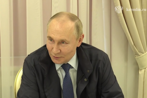 «На конкурсе идиотов заняли бы второе место»: Путин впервые прибыл в Курскую область после освобождения региона и дал оценку ситуации (ВИДЕО) «На конкурсе идиотов заняли бы второе место»: Путин впервые прибыл в Курскую область после освобождения региона и дал оценку ситуации (ВИДЕО)