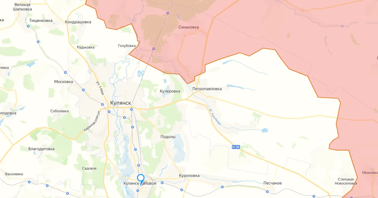 ВС РФ установили огневой контроль над ключевым путем снабжения гарнизона ВСУ в Купянске ВС РФ установили огневой контроль над ключевым путем снабжения гарнизона ВСУ в Купянске