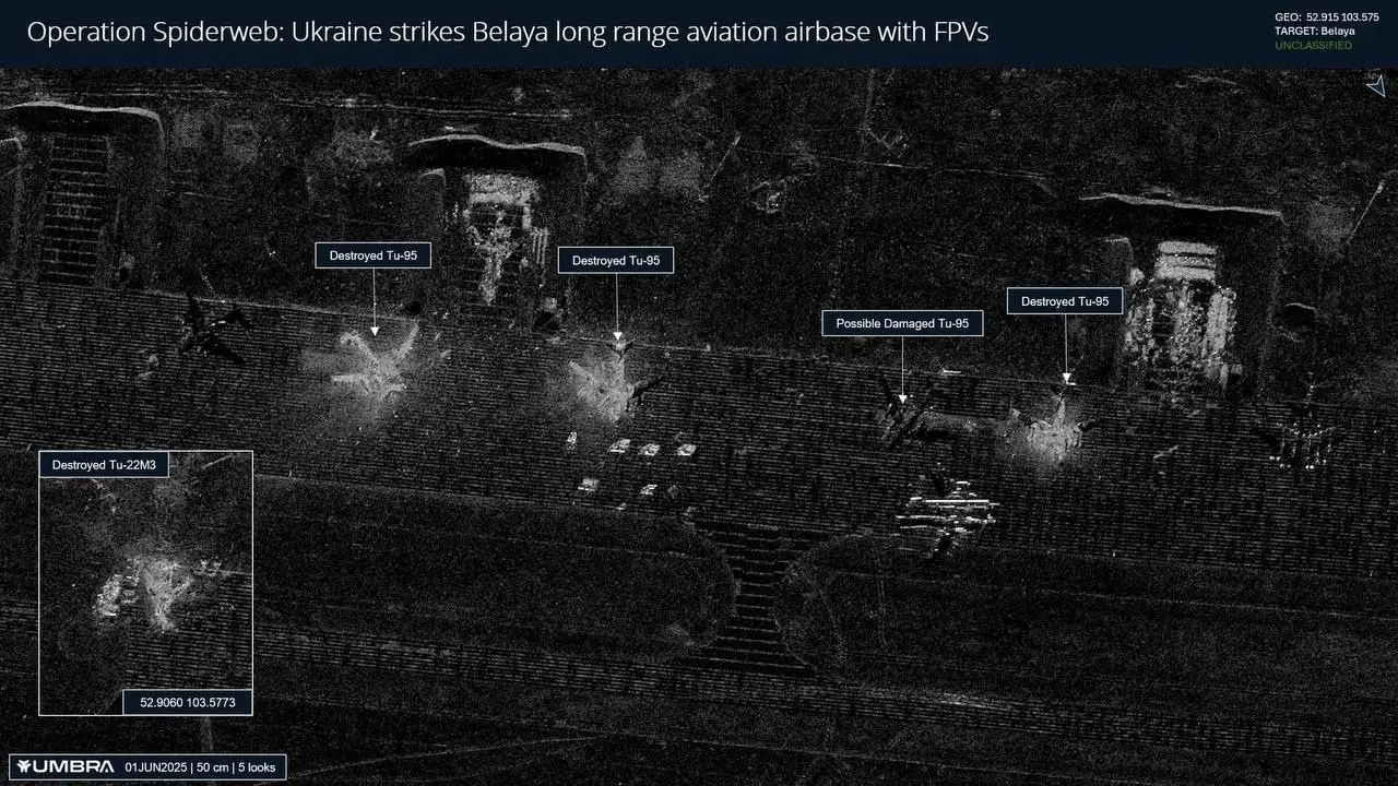 Восстановлению не подлежат: стал известен ущерб, нанесенный стратегической авиации ВКС вчерашними атаками дронов Восстановлению не подлежат: стал известен ущерб, нанесенный стратегической авиации ВКС вчерашними атаками дронов