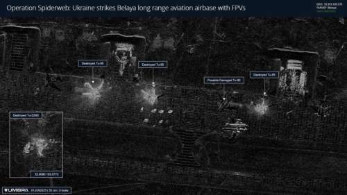 Стал известен ущерб, нанесенный стратегической авиации ВКС атаками FPV-дронов (ФОТО)