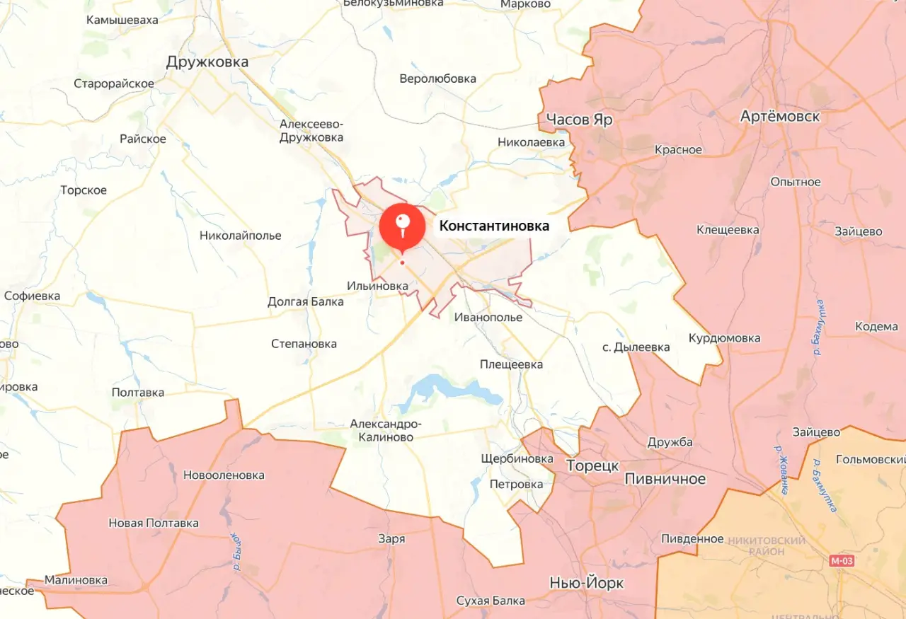 Кольцо вокруг Константиновки сжимается благодаря изощрённой тактике россиян Кольцо вокруг Константиновки сжимается благодаря изощрённой тактике россиян
