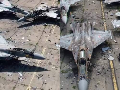 ИноСМИ распространяют фейковое видео о «колоссальном ущербе» авиации в РФ (ФОТО) ИноСМИ распространяют фейковое видео о «колоссальном ущербе» авиации в РФ (ФОТО)