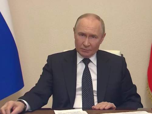 «О чем говорить?»: Путин высказался о перспективах встречи с Зеленским (ВИДЕО) «О чем говорить?»: Путин высказался о перспективах встречи с Зеленским (ВИДЕО)