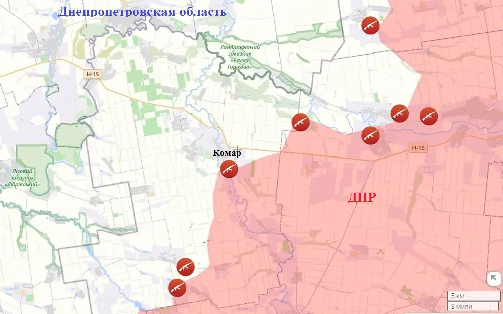 Российские войска продвигаются на Сумщине и зашли в Комар на территории ДНР