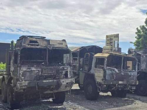 Неизвестные в Германии сожгли военную технику, предназначенную ВСУ (ФОТО) Неизвестные в Германии сожгли военную технику, предназначенную ВСУ (ФОТО)
