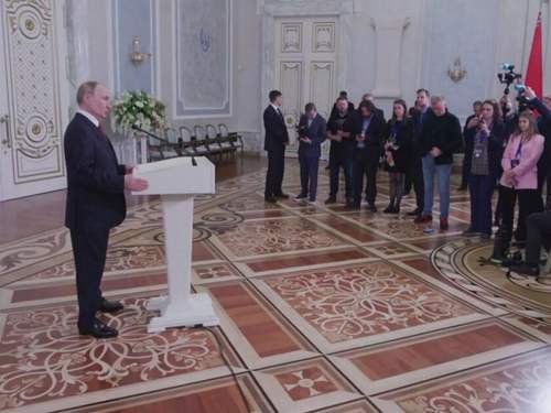 «Сами скоро сдохнут, а нас хоронят»: Путин о санкциях, СВО, Украине и Трампе (ВИДЕО)