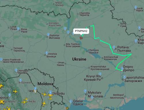 Таинственный Ан — 124 пролетел над Киевом при «закрытом» небе: видео попало в Сеть (ФОТО, ВИДЕО)