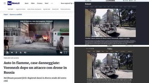 Итальянские СМИ заявили о российской агрессии в «украинском Воронеже» (ФОТО) Итальянские СМИ заявили о российской агрессии в «украинском Воронеже» (ФОТО)
