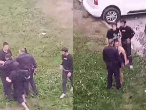 Пьяные мигранты избили наряд полиции в Нефтеюганске, попав на видео (ВИДЕО) Пьяные мигранты избили наряд полиции в Нефтеюганске, попав на видео (ВИДЕО)