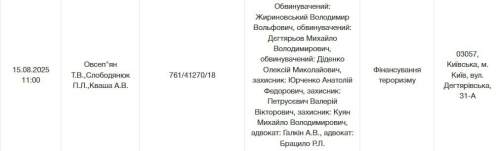 На Украине начали судить покойного Жириновского (ФОТО, ВИДЕО) На Украине начали судить покойного Жириновского (ФОТО, ВИДЕО)