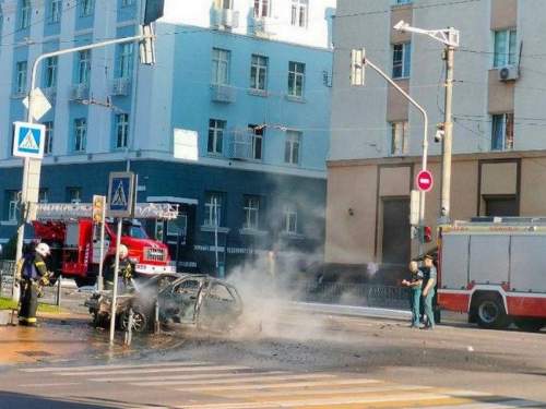 После атаки БПЛА ВСУ в Белгороде оцепили центр: слышны стрельба и взрывы (ФОТО, ВИДЕО)