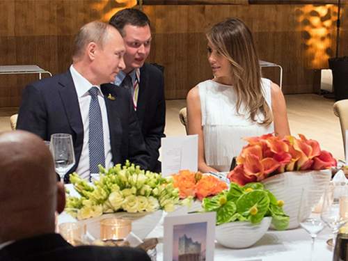 Стало известно содержание письма Мелании Трамп Путину