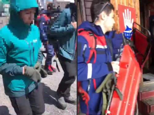 «Трагедия с Наговициный едва не повторилась»: на Эльбрусе камнями завалило женщину (ВИДЕО)
