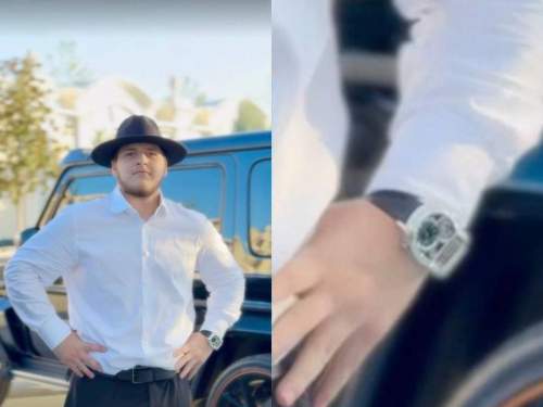 СМИ: 17-летний Адам Кадыров носит часы за 41 млн рублей (ФОТО)