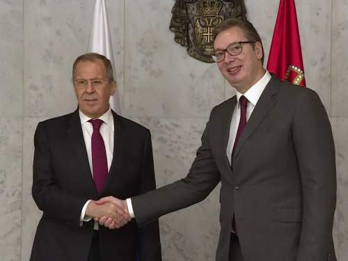 Вучич: Запад устроил охоту на Лаврова и Белоусова из-за парада в Сербии